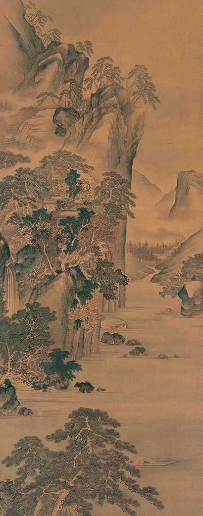 佚名 山水 立轴